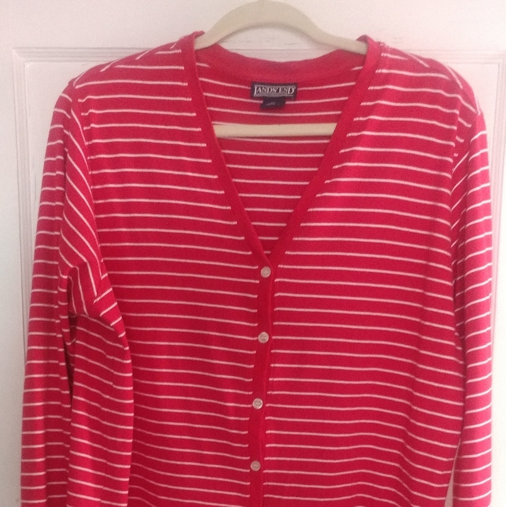 Lands End XL Women's Cardigan